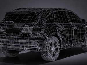 Acura MDX 2017 Modelo 3D