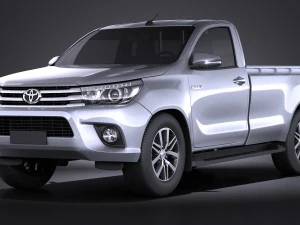Toyota Hilux 일반 택시 2016 3D 모델