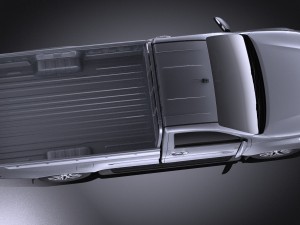 Toyota Hilux Regular Cab 2016 Model 3D