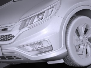 Honda CR-V 2016 3D Model