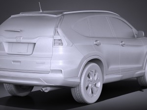 Honda CR-V 2016 3D Model