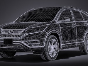 Honda CR-V 2016 3D Model