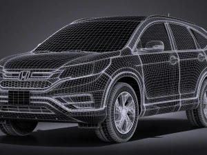Honda CR-V 2016 3D Model