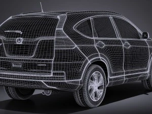 Honda CR-V 2016 3D Model