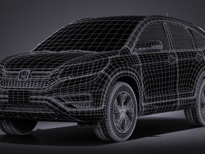 Honda CR-V 2016 3D Model