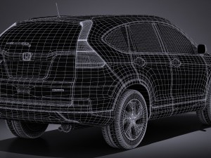 Honda CR-V 2016 3D Model