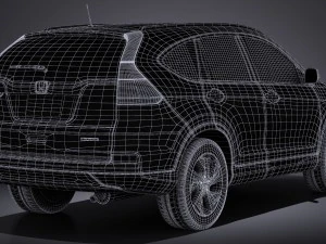 Honda CR-V 2016 3D Model