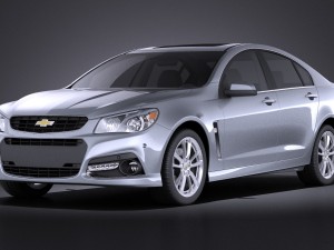 Chevrolet SS 2014 vray 3D Model
