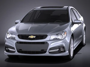 Chevrolet SS 2014 vray 3D Model