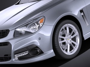 Chevrolet SS 2014 vray Model 3D