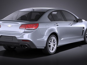 Chevrolet SS 2014 vray Model 3D