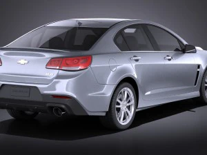 Chevrolet SS 2014 vray 3D Model