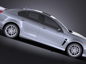 Chevrolet SS 2014 vray Model 3D