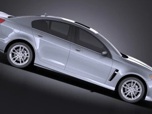 Chevrolet SS 2014 vray 3D Model