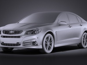 Chevrolet SS 2014 vray Model 3D