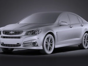 Chevrolet SS 2014 vray 3D Model