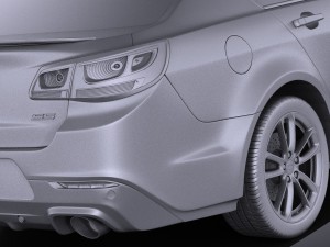 Chevrolet SS 2014 vray Model 3D