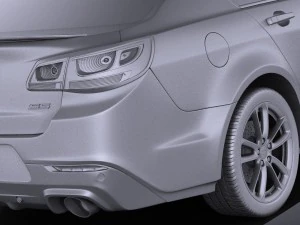 Chevrolet SS 2014 vray 3D Model