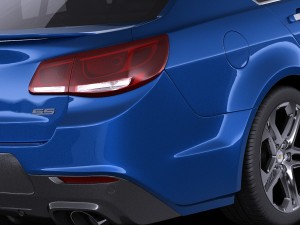 Chevrolet SS 2016 vray 3D Model