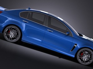 Chevrolet SS 2016 vray 3D Model