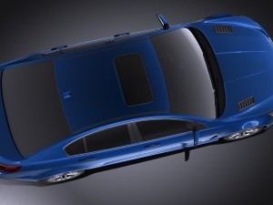 Chevrolet SS 2016 vray 3D Model