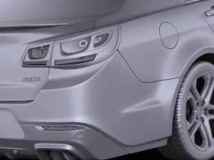 Chevrolet SS 2016 vray 3D Model