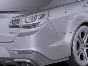 Chevrolet SS 2016 vray 3D Model
