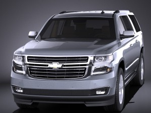 Chevrolet Suburban 2015 vray 3D 모델