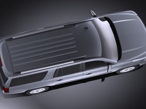 Chevrolet Suburban 2015 vray 3D 모델