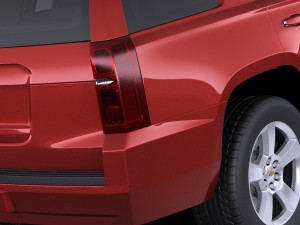 Chevrolet Tahoe 2015 vray Model 3D