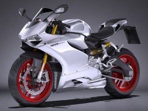 ducati panigale 959 2016 3D Model