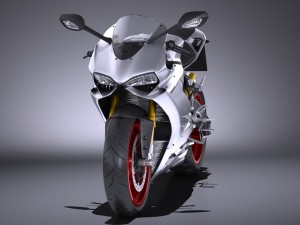 Ducati Panigale 959 2016 3D Модель