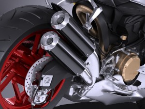 Ducati Panigale 959 2016 3D Модель