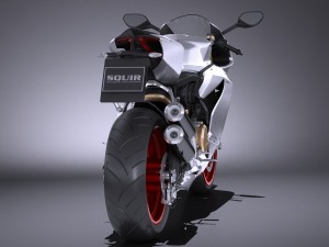 Ducati Panigale 959 2016 3D Модель