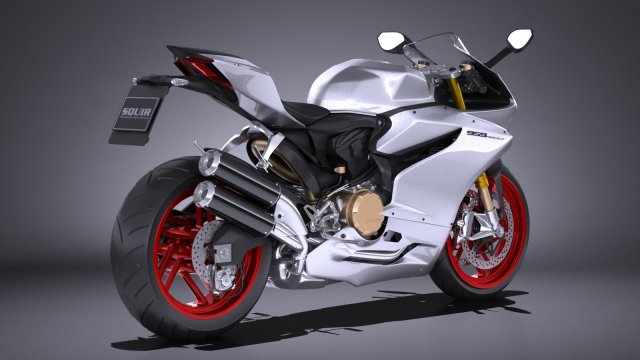 Ducati panigale 959 2016 3D
