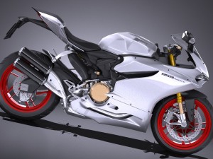 Ducati Panigale 959 2016 3D Модель