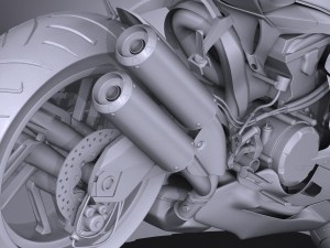Ducati Panigale 959 2016 3D Модель