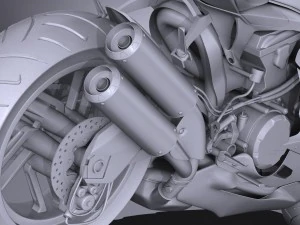 Ducati Panigale 959 2016 3D Model