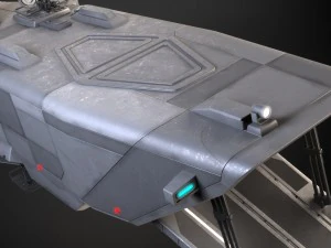 Star Wars Transporter - Atmospheric Assault Lander 3D Model