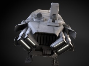 Star Wars Transporter - Atmospheric Assault Lander 3D Model