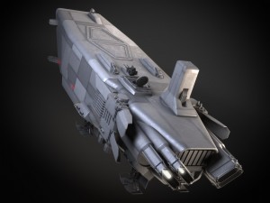 Star Wars Transporter - Atmospheric Assault Lander 3D Model