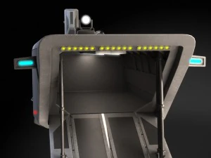 Star Wars Transporter - Atmospheric Assault Lander 3D Model