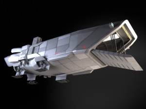Star Wars Transporter - Atmospheric Assault Lander 3D Model