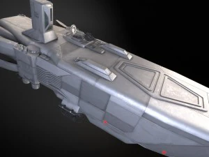 Star Wars Transporter - Atmospheric Assault Lander 3D Model