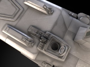 Star Wars Transporter - Atmospheric Assault Lander 3D Model