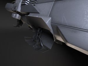 Star Wars Transporter - Atmospheric Assault Lander 3D Model