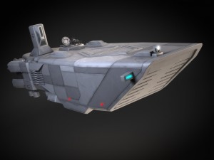 Star Wars Transporter - Atmospheric Assault Lander 3D Model