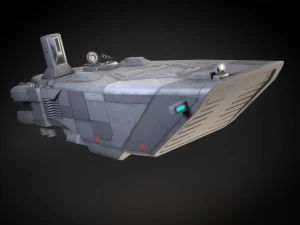 Star Wars Transporter - Atmospheric Assault Lander 3D Model