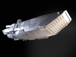 Star Wars Transporter - Atmospheric Assault Lander 3D Model