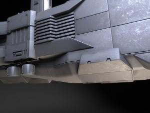 Star Wars Transporter - Atmospheric Assault Lander 3D Model